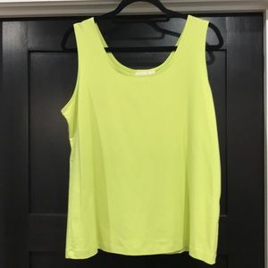 Chico’s 3.0/XL/16 Reg Microfiber Scoop Neck Tank